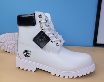 Kundenspezifische handgemachte Timberland-Stiefel - wasserdichte und stilvolle Herrenschuhe