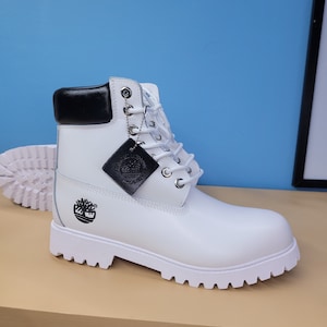 LV Timberlands!!  Custom timberland boots, Feminine boots, Timberland boots