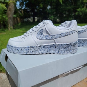 black sharpie air force ones