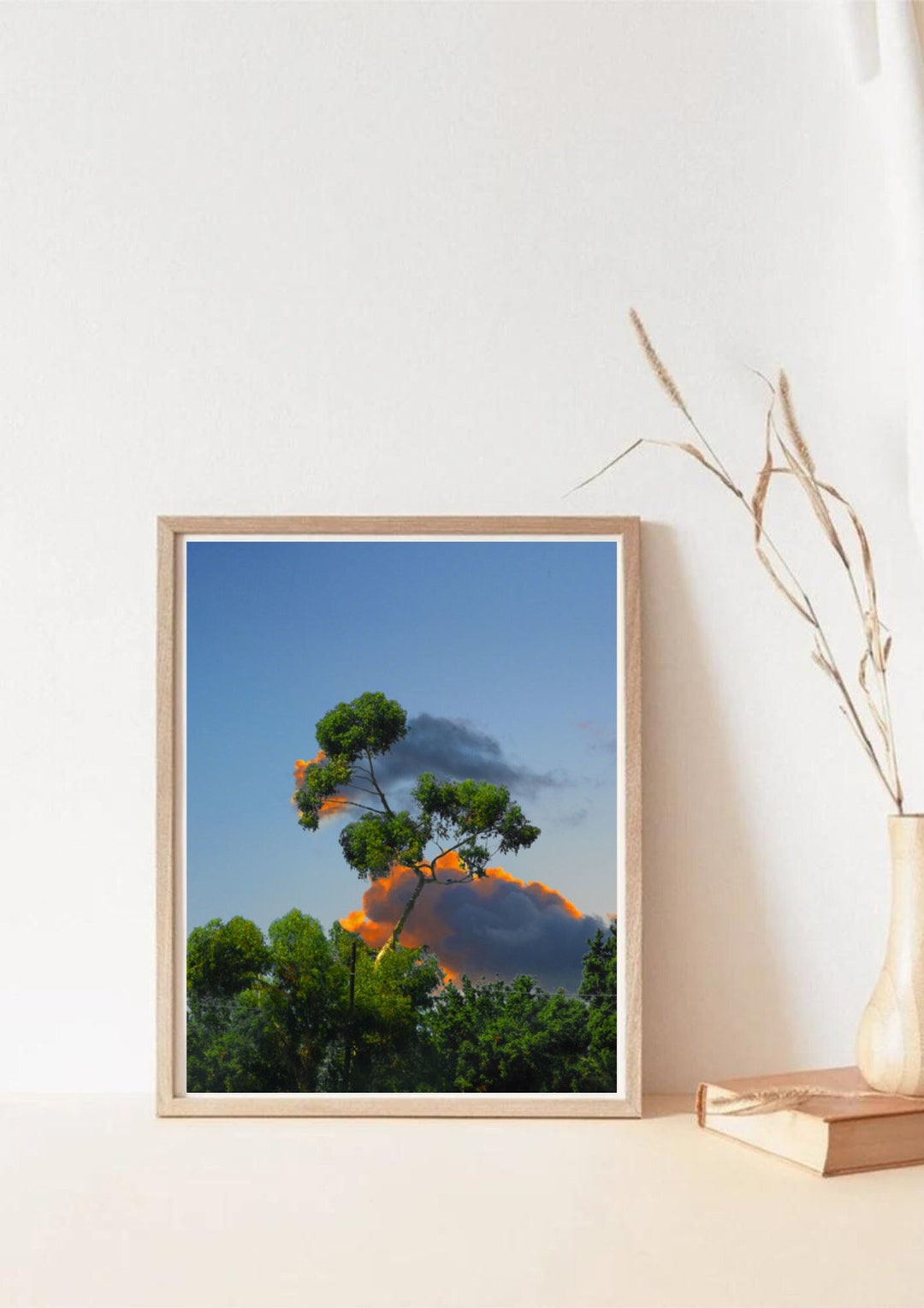 Blurry Forest Printable Art. Quote Print. Inspirational Quotes