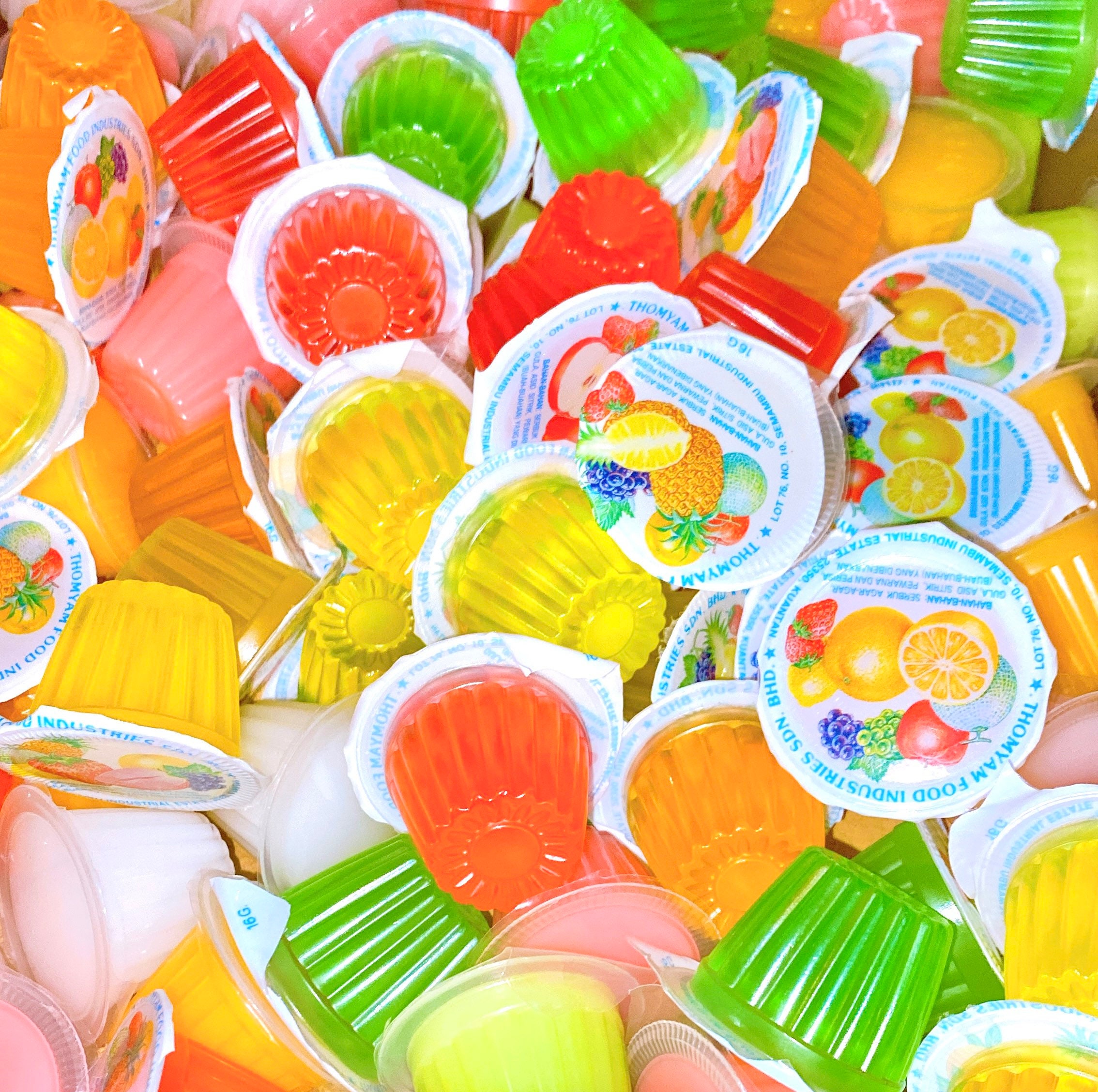 Asian Exotic Jelly Cups Popping Fruit Jellies. Tiktok Viral Etsy