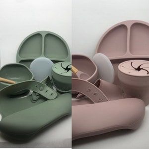 SALE Silicone food set of 5