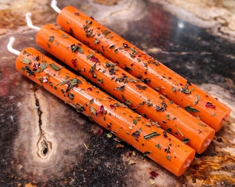 Road Opener Spell Candles – Loaded and Dressed – 3 pack - conjure - hoodoo - witchcraft