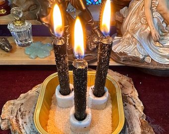Banish Negativity TRIPLE ACTION Candle Service Spell