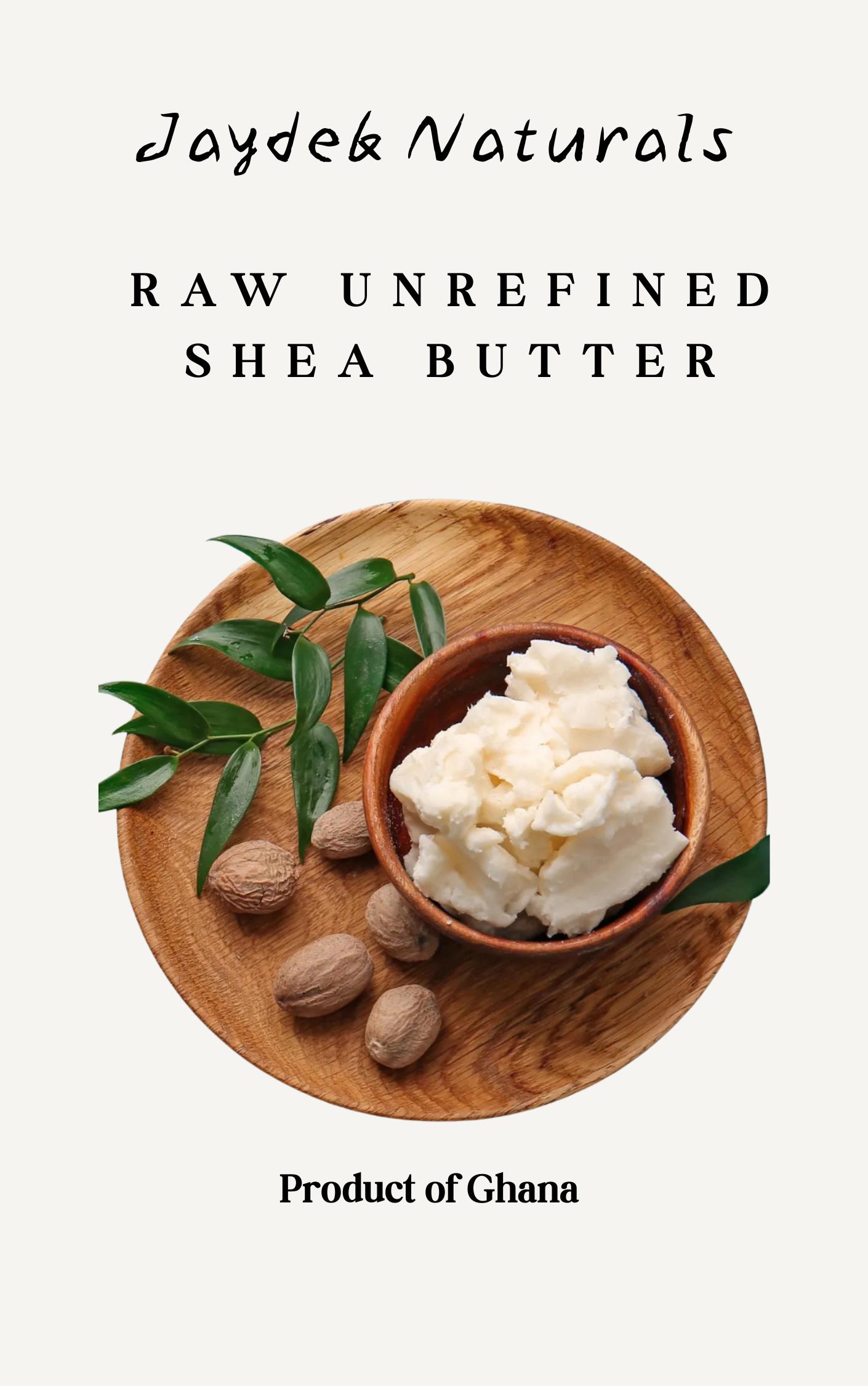 Raw African Shea Butter Organic 100% Pure Natural Unrefined Virgin Ivory From Ghana Moisturizing, Healing,Skin & HairCare Softens, Nourishes