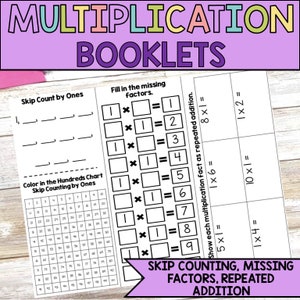 Multiplication Fact Practice Worksheets - Etsy