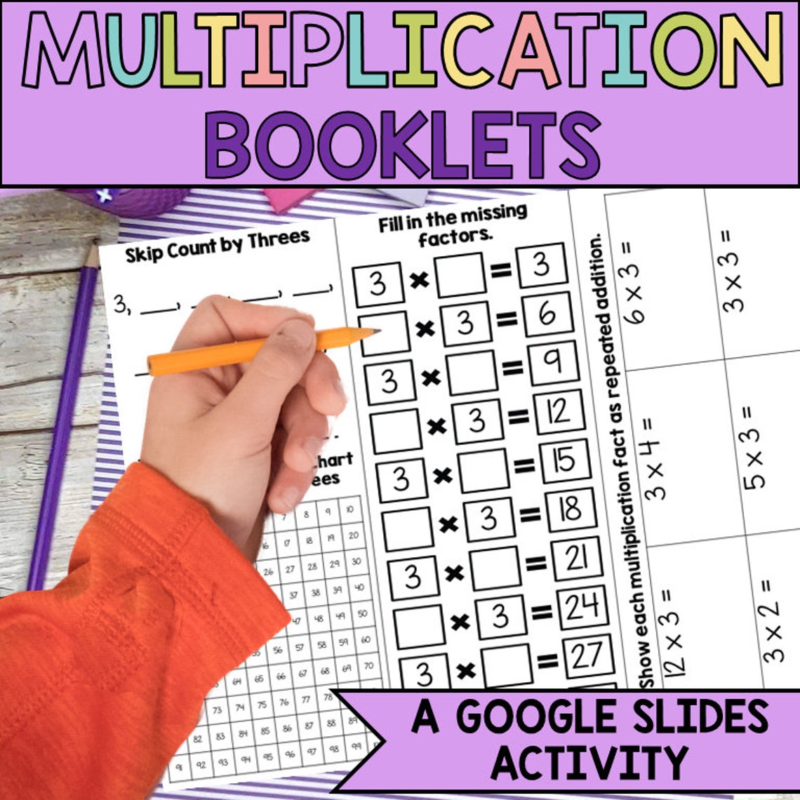 Multiplication Fact Practice Worksheets Etsy