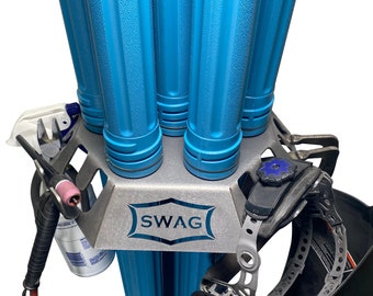 Rod Holder - Laser cut and CNC formed from 11 Gauge steel, the Rod Holder will keep your tig filler metals organized and easily accessible