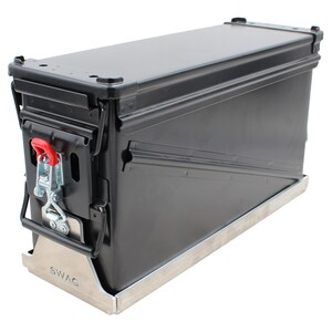 40mm Ammo Can Mount - The SWAG 40mm ammo can mount is constructed out of 3/16" 5052 Aluminum which will handle the abuse.