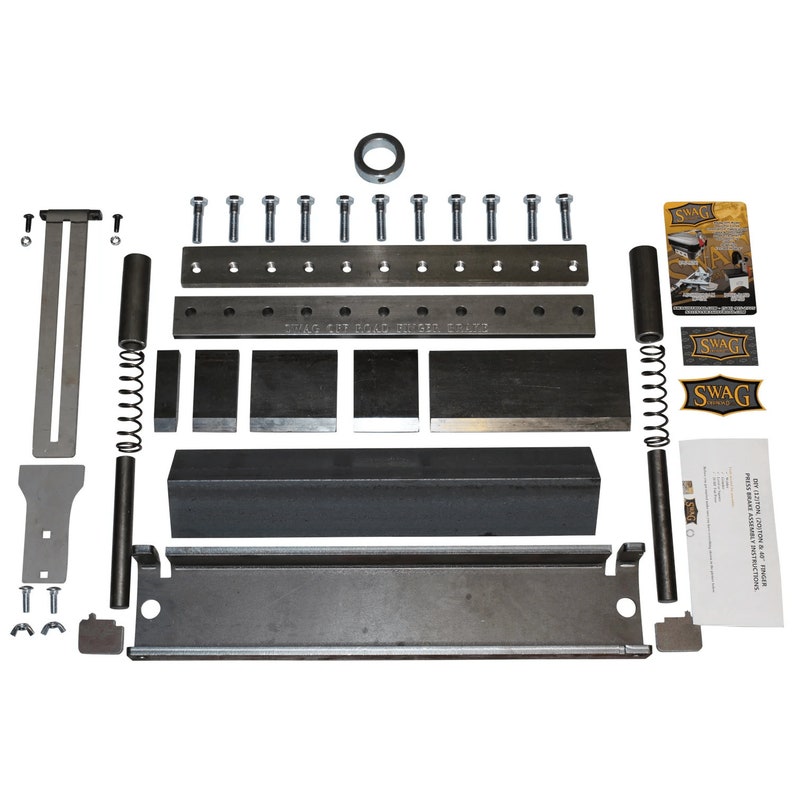 20 TON Finger Brake Heavy Duty DIY Builder Kit Heavy Duty Designed to