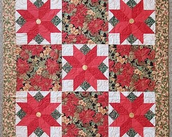 Poinsettia Seasonal Wall Hanging
