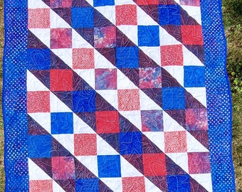 Patriotic Lap Quilt