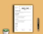 Creative Resume Template | CV Template Professional | CV Template Word | CV Template Simple | cv template modern | cv template teacher