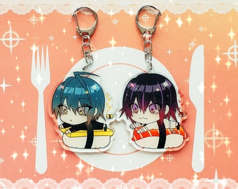 Ciondoli acrilici Oumasai Sushi 2,5".