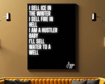 Jay-Z print, Jay-Z poster, hip hop poster, hip hop print, jay-z art, Kanye art, decoración de dormitorios, 90s hip hop, 2000s hip hop, hip hop nursery