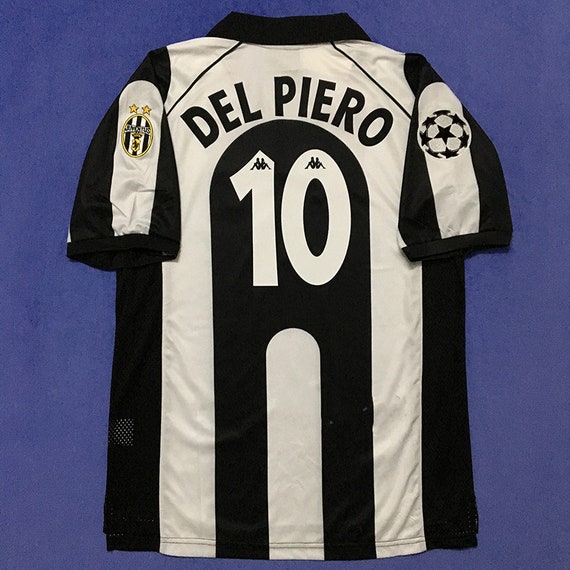 Vintage 10 Del Piero Jersey 1997 1998 Juventus Jersey - Etsy