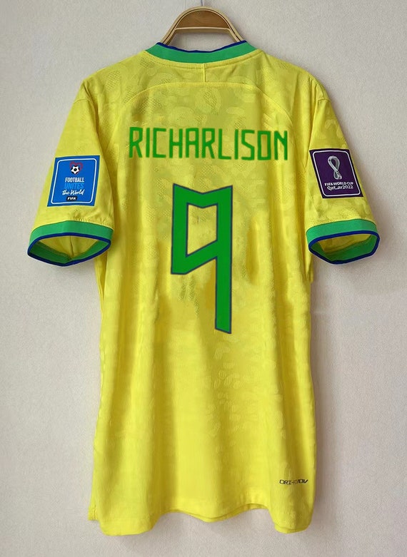 Brazil Jersey Custom Soccer Jersey Home 2022