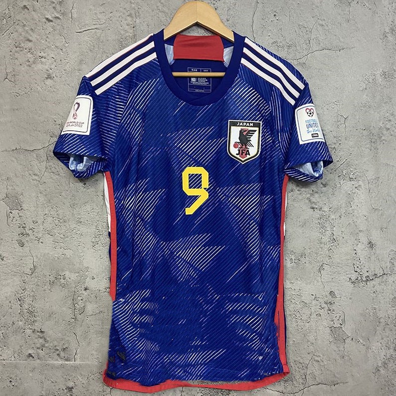 Men's 2022 World Cup Japan Soccer Jersey Japan Football Etsy