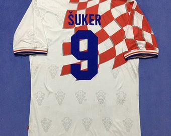 Davor Suker Croatia shirt