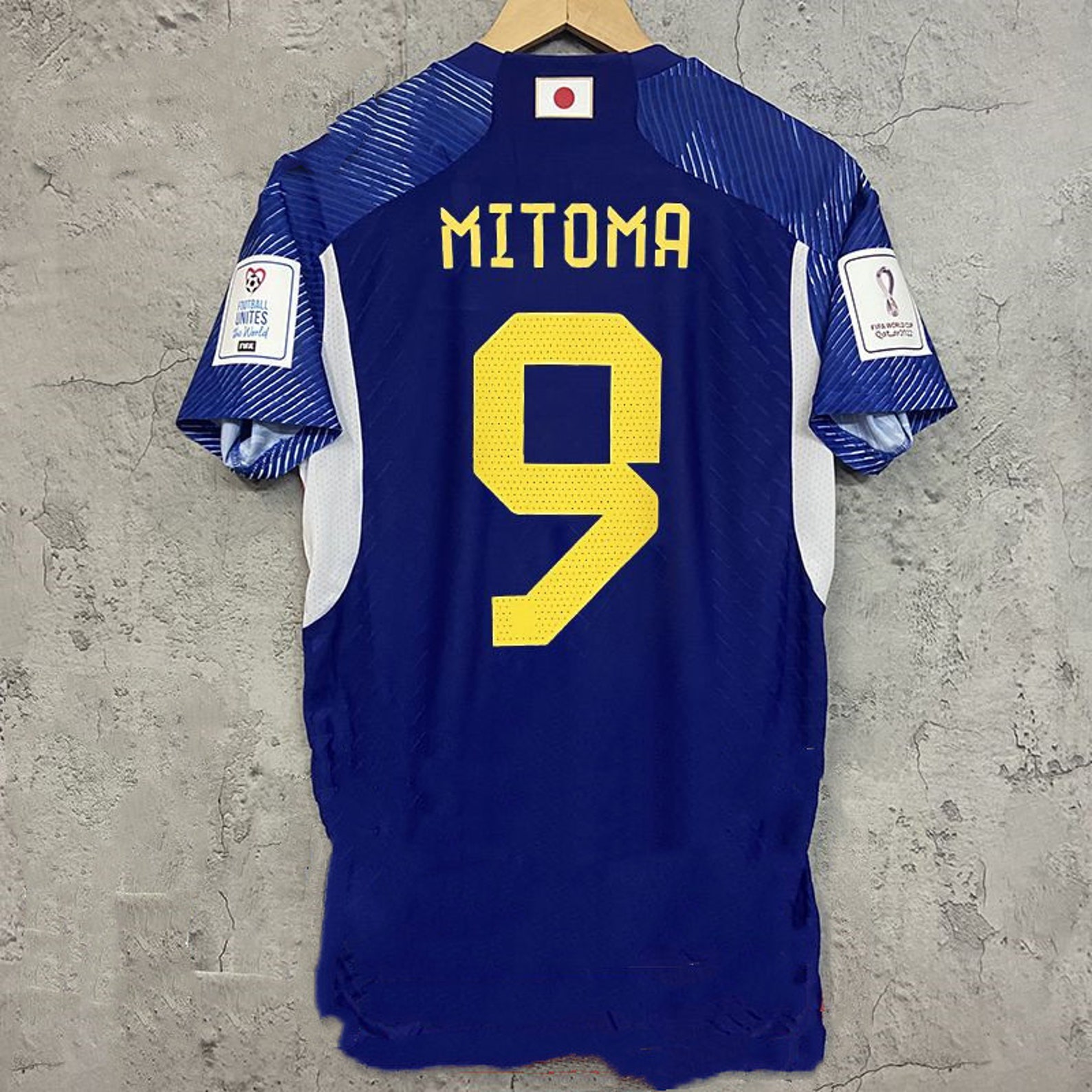 Men's 2022 World Cup Japan Soccer Jersey Japan Football Etsy