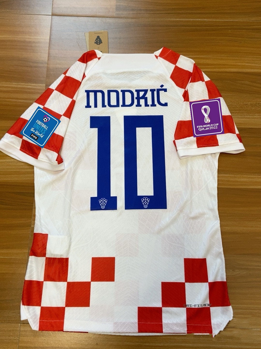 Luka Modric Jersey Men's 2022 World Cup Croatia Home -  Norway