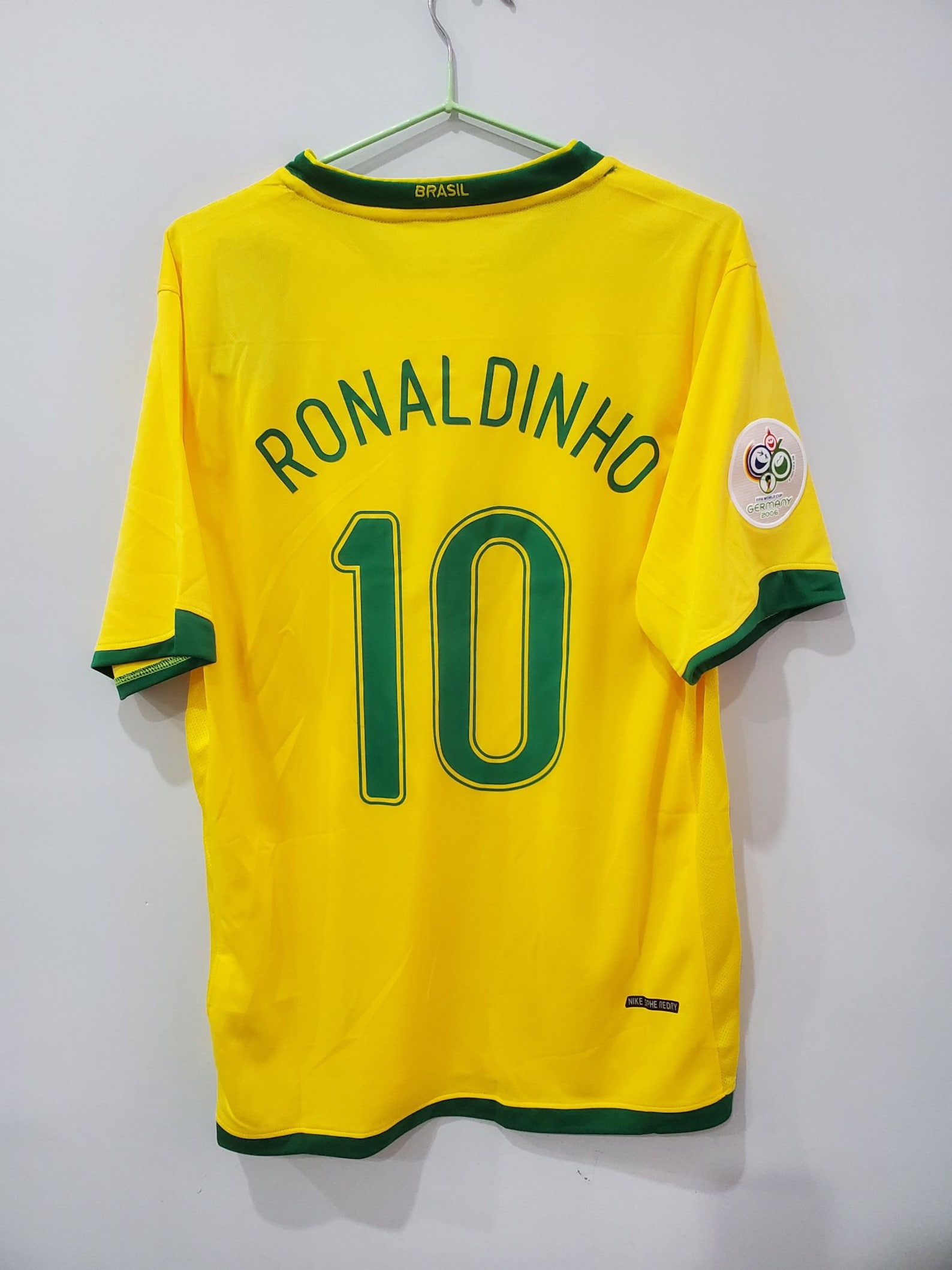 Ronaldinho Jersey Men's 2006 World Cup Brazil Soccer Etsy