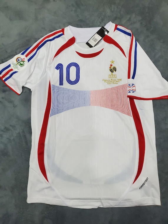 Zidane Jersey Men's 2006 World Cup France Soccer Jersey 10 Zidane