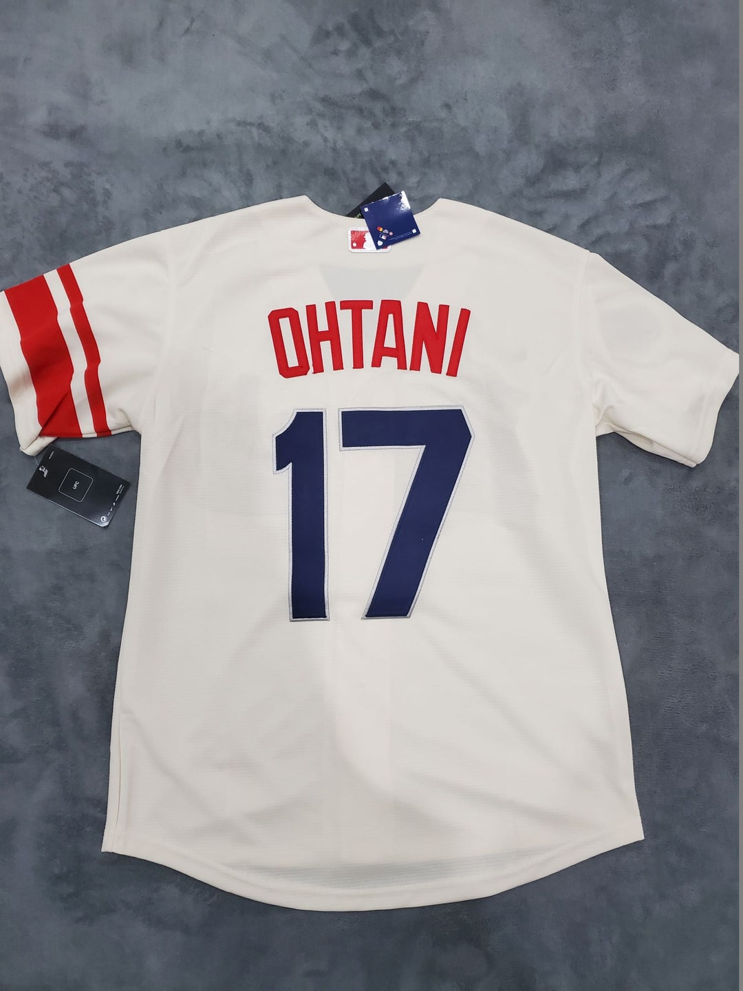 Yuefolds Men's Shotime 17 Ohtani Baseball Jersey Hipster Hip Hop Shirts One Size Larger