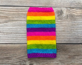 Dyed To Order: Let's Get Physical | Self-Striping Sock Yarn | Hot Pink, Orange, Yellow, Green, Blue, Purple | Rainbow | Blacklight | Neon