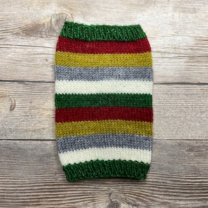 Ready To Ship: Yuletide | Self-striping Sock Yarn | Green, Red, Gold, Silver, White | Yule | Holiday | Winter | Christmas