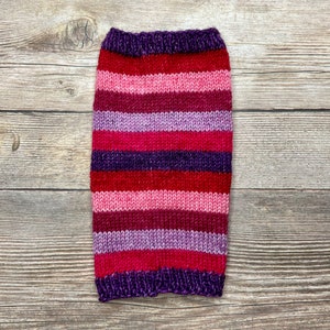 Ready To Ship: Galentine's Day | Self-Striping Sock Yarn | Purple, Red, Pink, Amethyst, Lilac, Fuchsia | Valentines Day | Holiday