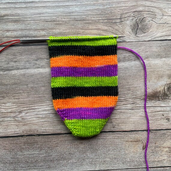 Knit Happy with Self-Striping Yarn: Bright, Fun and Colorful Sweaters and  Accessories Made Easy