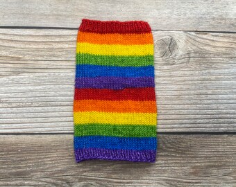 Dyed To Order: Born This Way | Self-Striping Sock Yarn | Red, Orange, Yellow, Green, Blue, Purple | Rainbow | Pride