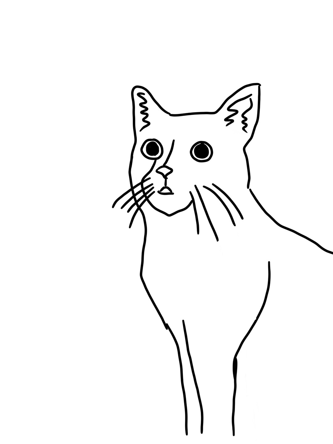 Super Realistic Cat Drawings - Etsy