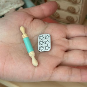 Miniature Baking set, dollhouse miniature, dollhouse accessories and dollhouse decorations