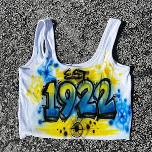 Camiseta personalizada con aerógrafo de SGRho + Chapter