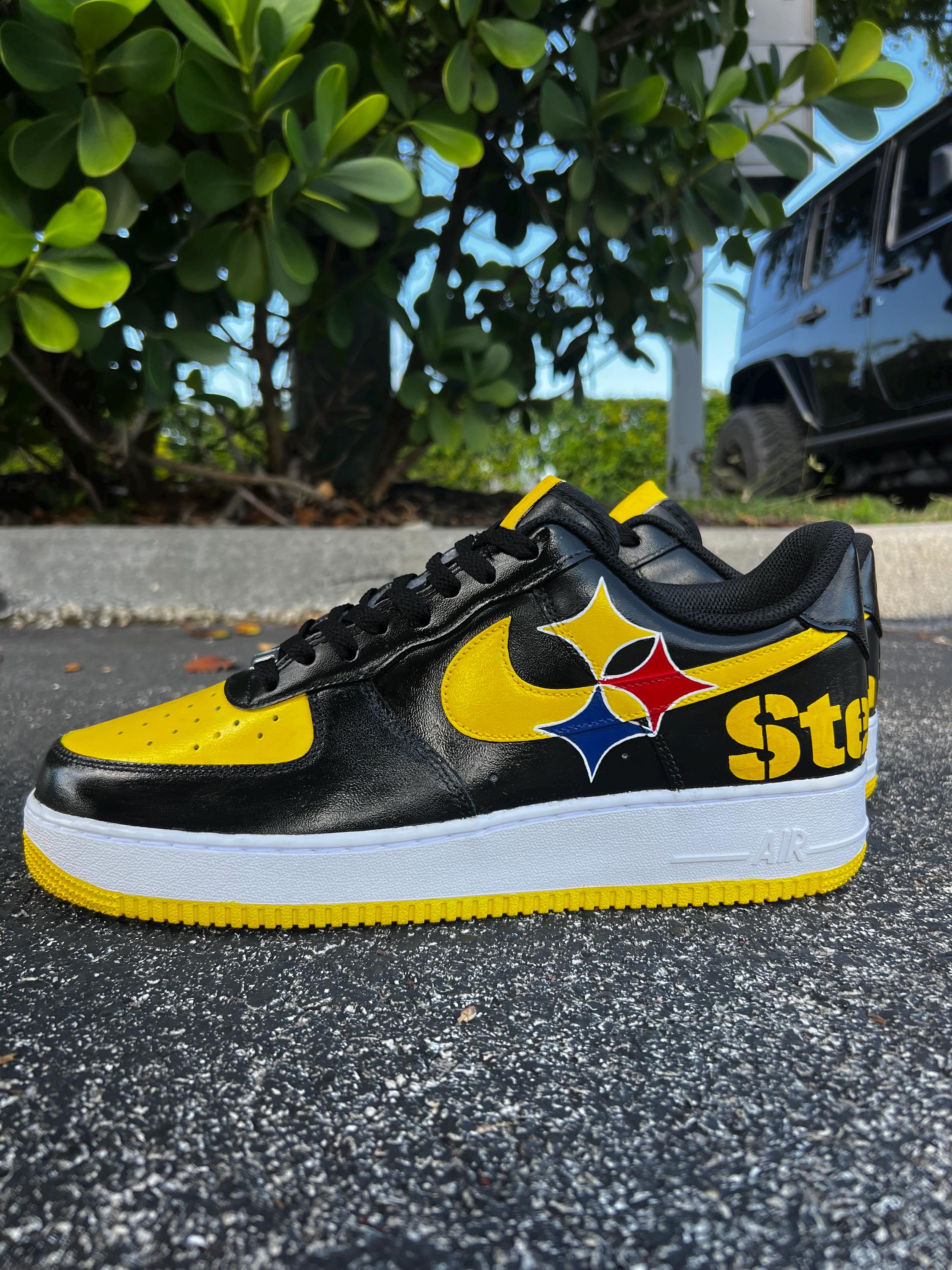 Pittsburgh Steelers Custom Air Force 1s - Etsy