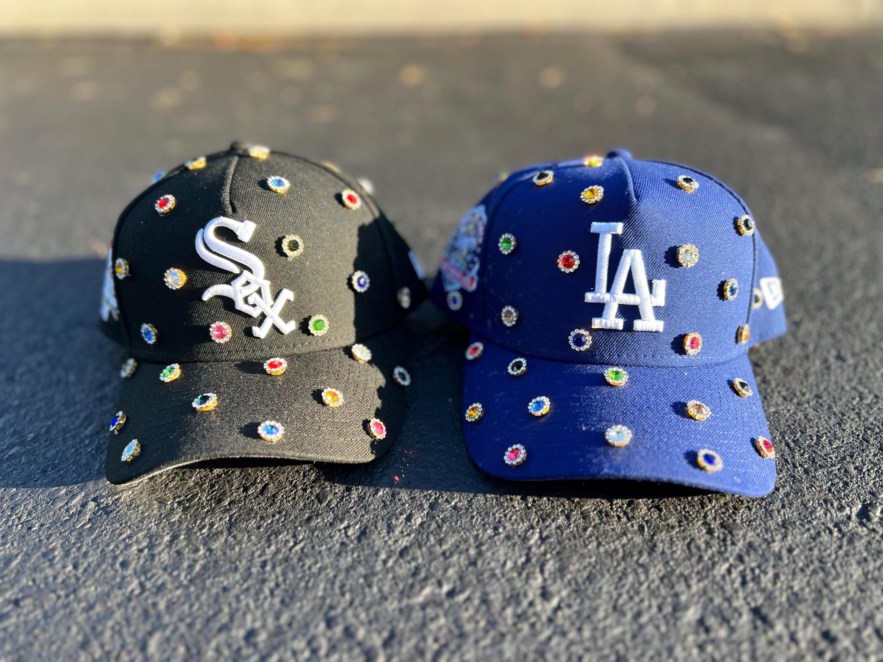 Rhinestone Custom Hat - Etsy