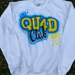 Sigma Gamma Rho Custom Airbrush Crewneck