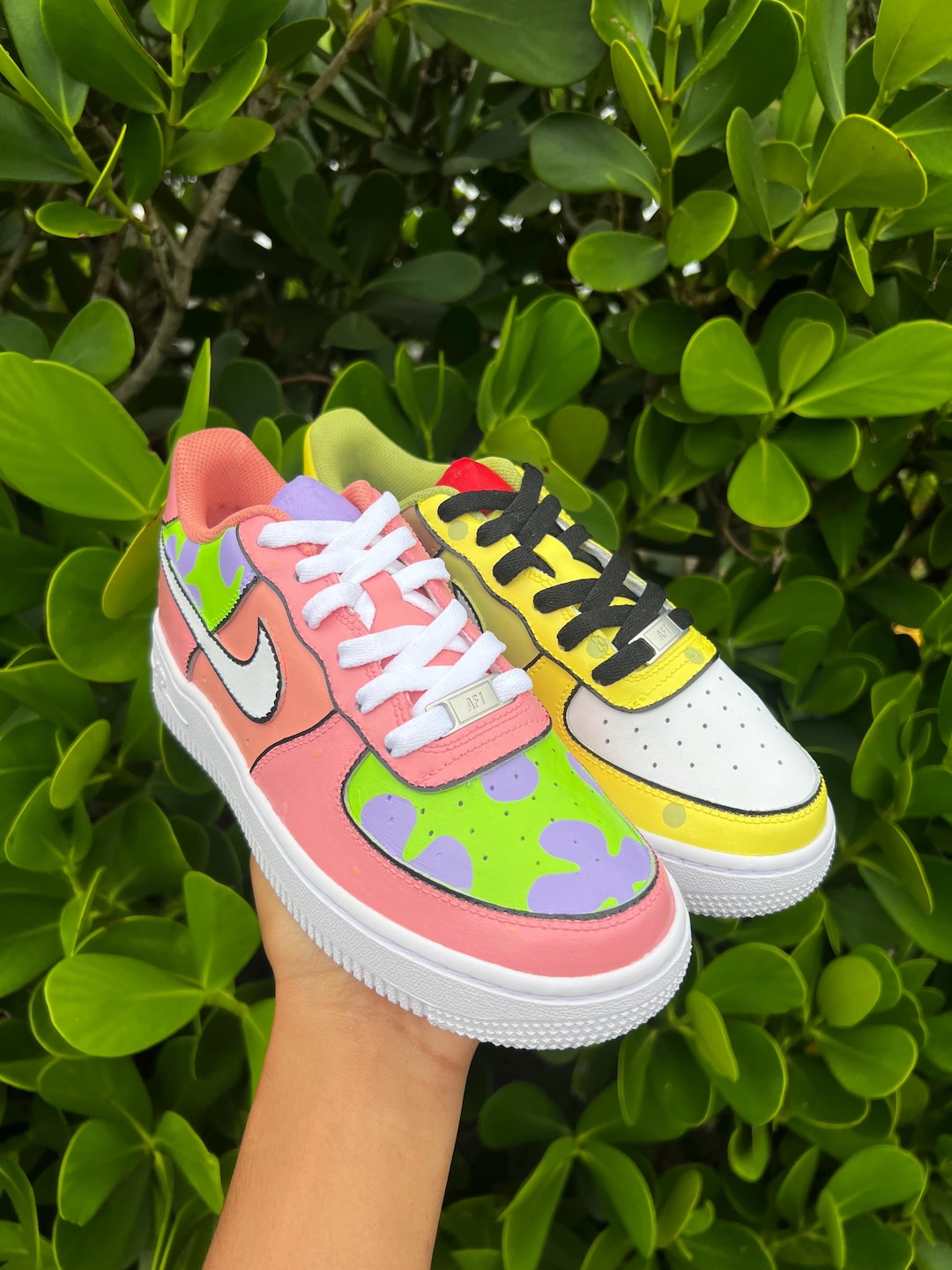 spongebob shoes custom