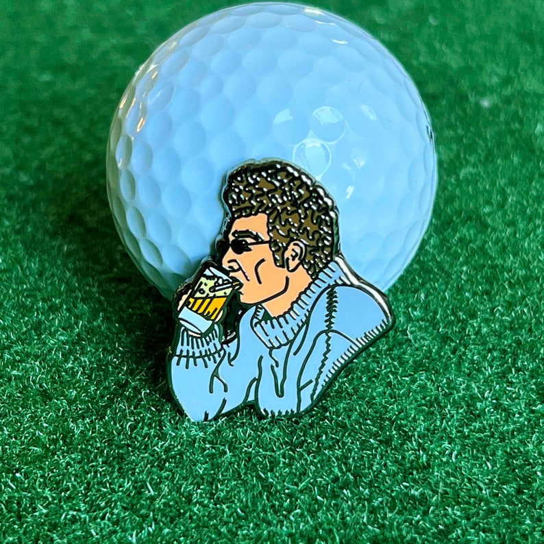 Seinfield Kramer Inspired Golf Ball Marker Golf Dad Gift Etsy