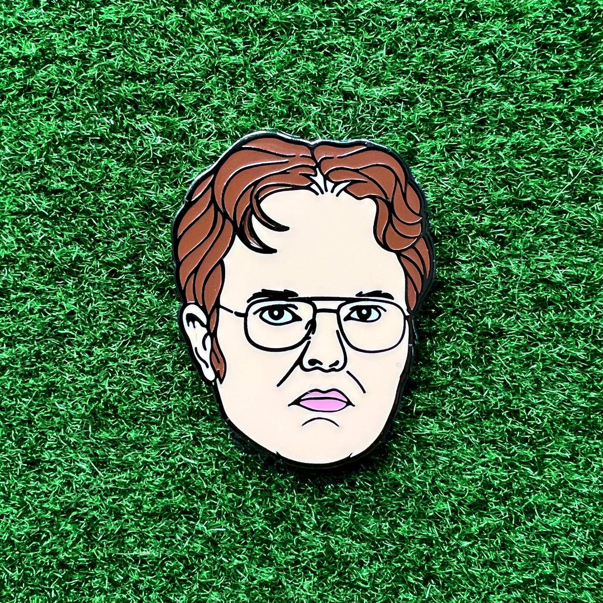 Dwight the Office Golf Ball Marker Golf Gifts for Men Golf Etsy