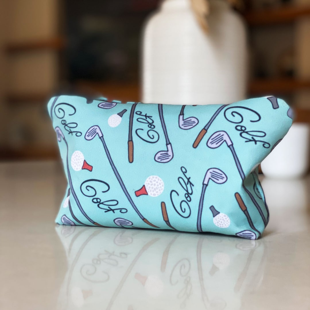 Golf Valuables Pouch, Golf Gifts for Men, Golf Gifts, Golf Ball Bag