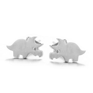 Triceratops Stud Earrings