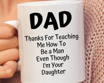 Father's Day Gifts from Daughter ,Dad Gifts, Mug For Dad, Gift For Father's Day, Dad Birthday Gift, Funny Gift Idea For Dad.