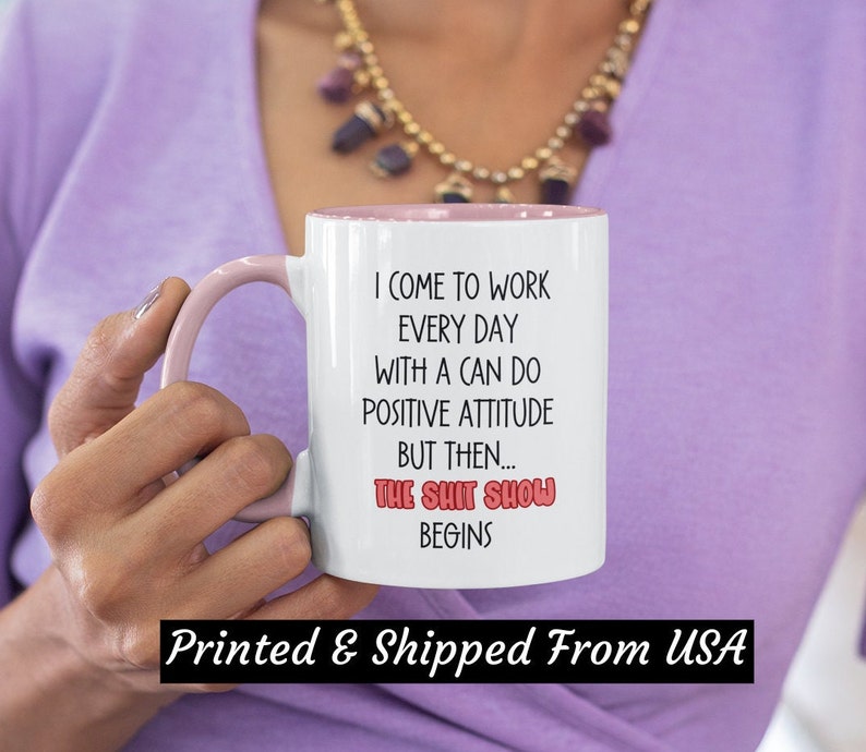 Supervisore dello spettacolo di merda, Giornata dei capi, Tazze per il capo, Tazza per colleghi con umorismo in ufficio, Divertenti tazze sarcastiche per il lavoro, Tazza regalo per colleghi. immagine 3