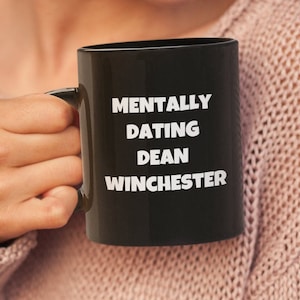 Dean Winchester Mug ,Supernatural Mug, Supernatural Gifts, Fandom Mugs, Supernatural Series Family Show, Winchester Brothers.