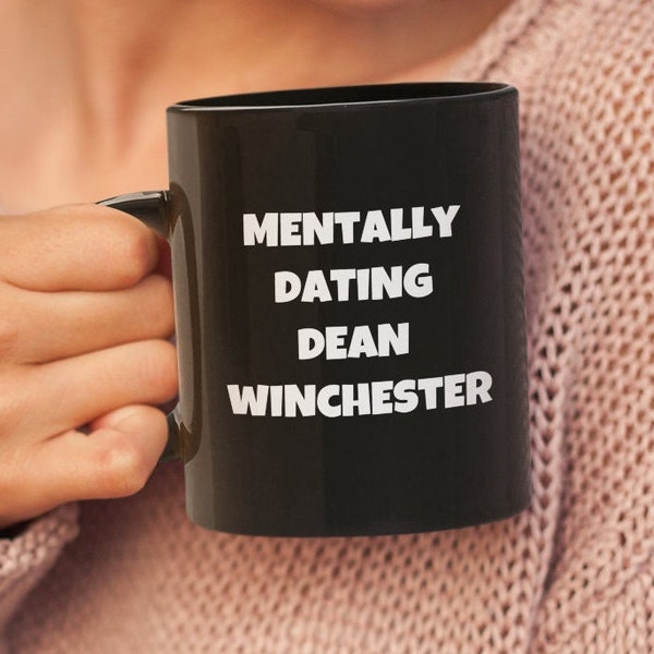 Dean Winchester Mug ,Supernatural Mug, Supernatural Gifts, Fandom Mugs, Supernatural Series Family Show, Winchester Brothers.