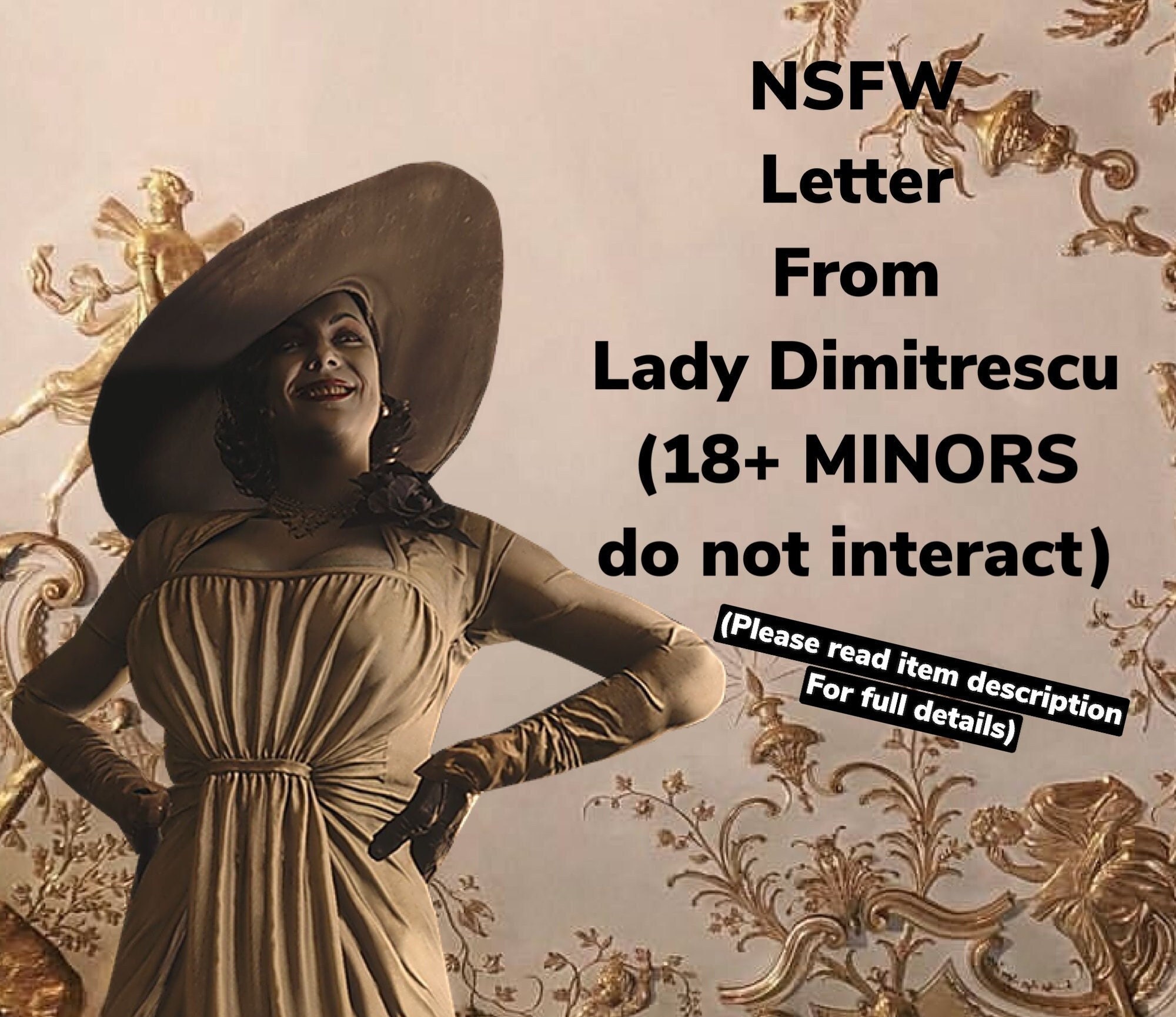 NSFW Letter From Lady Dimitrescu 18 - Etsy Australia
