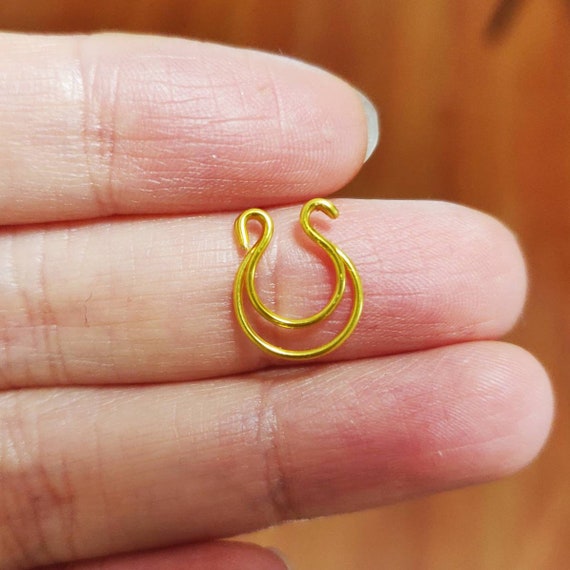 Fake 2024 septum horseshoe